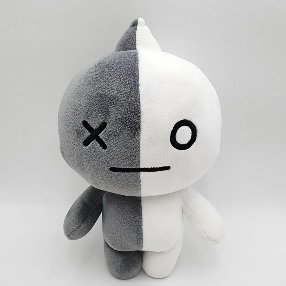 BT21 Van Plush BTS Korean Boy Band Character K Pop Anime Doll Stuffed Gray White